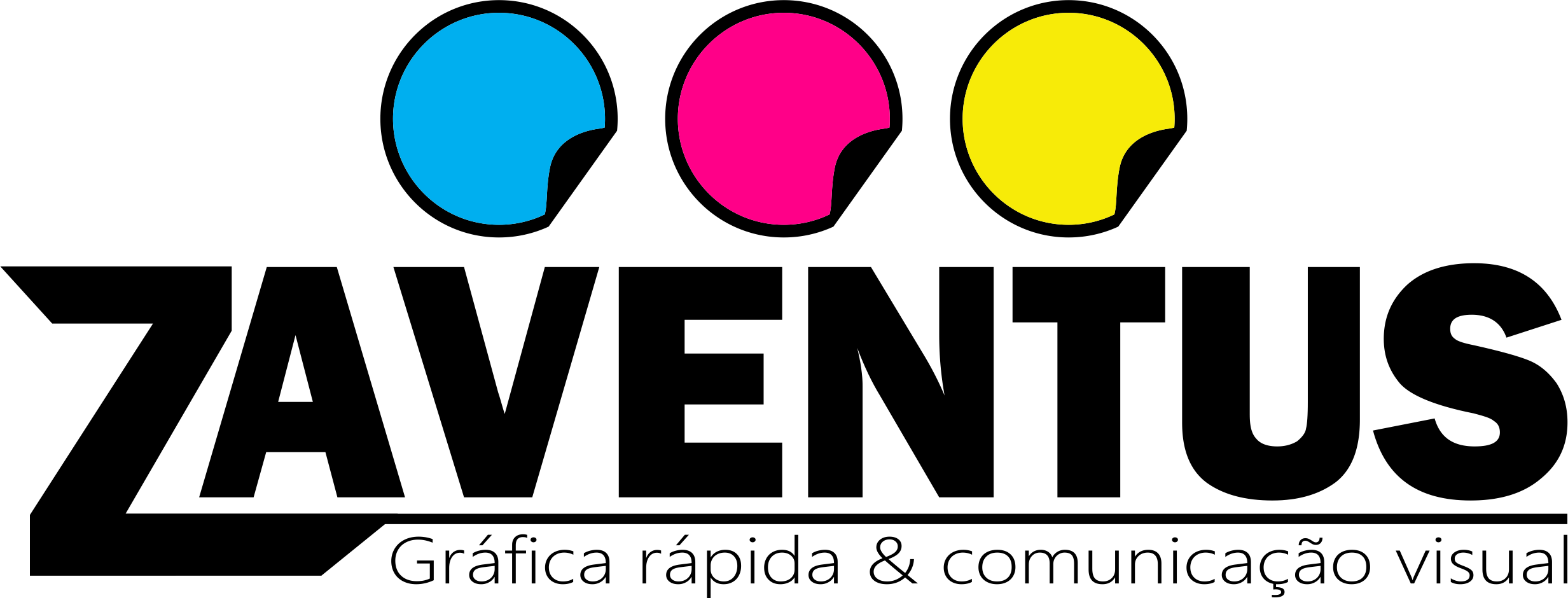 Logo Zaventus Gráfica Rápida e Comunicação Visual